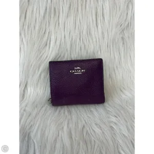 Wallet Designer By Coach, Size: Small