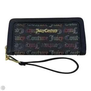 Zip Around Rainbow Logo Wallet By Juicy Couture, Size: Medium
